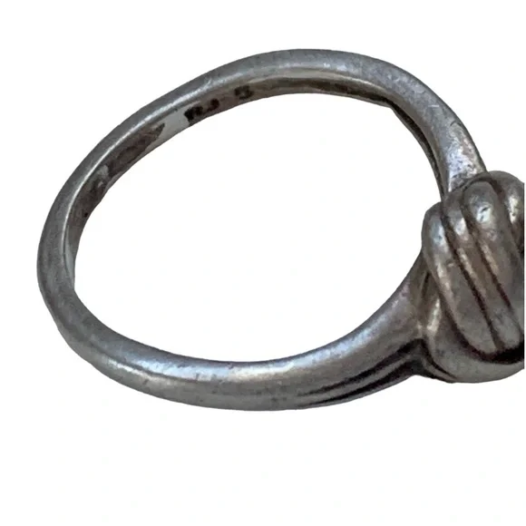 Vintage RJ Graziano Sterling Silver Knot Ring Woman’s Jewelry Love Promise Ring - Picture 8 of 9